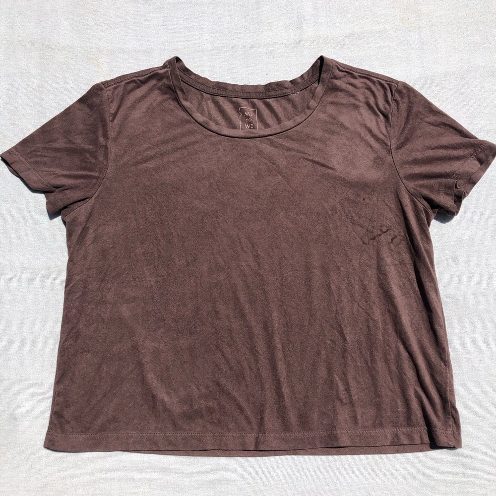 ✨Cute Mauve Cropped Shirt!